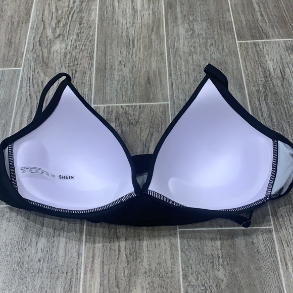 NWT Black Push Up Bikini Top - Picture 4 of 4